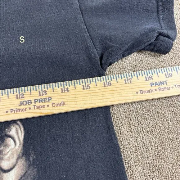 Vintage Elvis Presley Big Face T-shirt Youth Medium Black Graceland - Picture 6 of 7